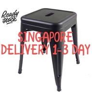 SINGAPORE INSTOCK Hester Bar Stool Metal Iron Stool Stool Creative High-foot Dining Table Stool Bar 