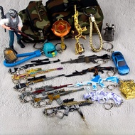 Metallic Chicken Eating Toy Model Skin Armored Weapon Set 98K Five Clawed Golden Dragon Pendant Full