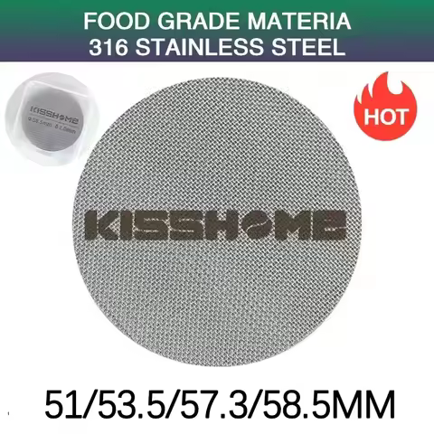 Reusable Coffee Filter Screen Contact Shower Screen Puck Screen Filter Mesh For 51MM 54MM 58MM Porta