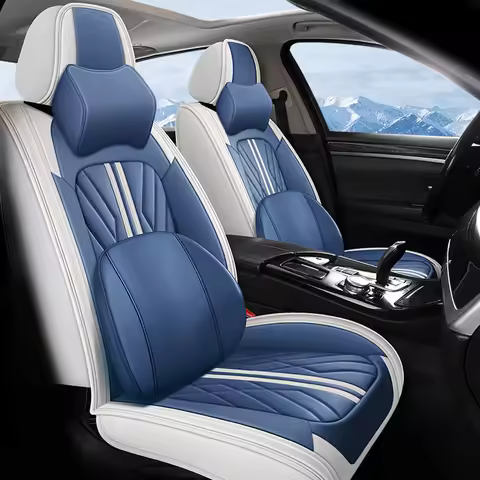 Artificial Leather Universal Car Seat Cover for HONDA Civic City CRV CRZ Accord Elysion Fit Jade Jaz