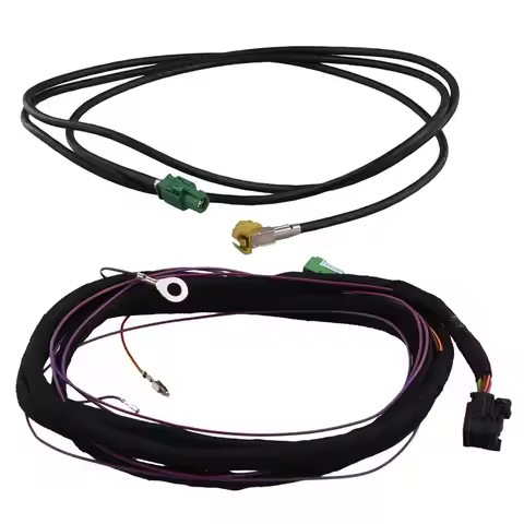 R4-Audio Carplay AMI USB Music Smartphone Interface AUX-In Cable Wire Harness For 8W0035736 For A4 A