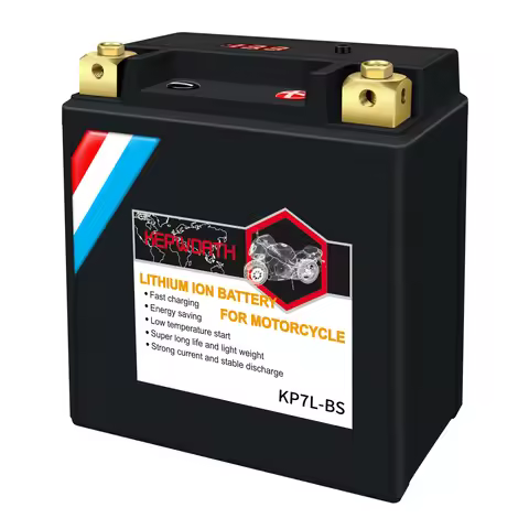 7L-BS Lithium LiFePO4 Motorcycle Battery 12V 4Ah 260CCA Powersports Battery With BMS for ATV UTV Jet