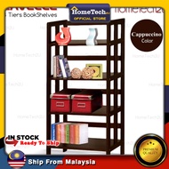 Lavelle 4 Tiers Wooden Book Shelves Book Rack