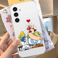 Mesuca | A-Asterix O-Obe L-lix Phone Case For Samsung Galaxy S21 S22 S23 S24 S25ULTRA FE Ultra Plus5