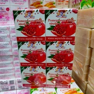 12 pcs pomegranate soap sabun delima K brothers