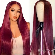 200% Density 34 Inch 13x6 HD Ear To Ear Lace Front Wigs And 5*5 Lace Clouser Wig Pre Plucked With Ba