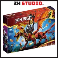 Dark Fire Dragon Assembly Toy - Origin Dragon | NINJAGO 71822