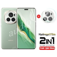 2in1 Front Lens Hydrogel Film For Honor Magic6 Pro Lite 5G 2024 Smartphone Screen Protector for Hono