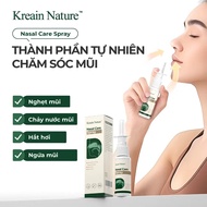 Xịt Mũi Kreain Nature – Xịt Mũi Thảo Dược Kreain Nature Giúp Giảm Nghẹt Mũi Sổ Mũi Hắt Hơi Ngứa Mũi