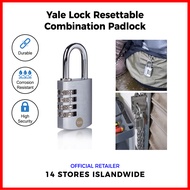 Yale Lock Y151B/40/130/1 Resettable 40mm Combination Padlock