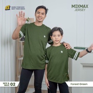 Hoofla Couple Jersey Father and Son MIXMAX Jersey Forest Green