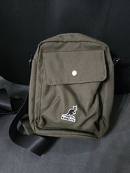 kangol 全新 墨綠色 小包 肩背包 側背包