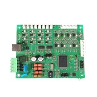 SEBA CONTROL Board with IC MB90F823 ATMEL 01825256AN and IC 4275G SILABS CP2102