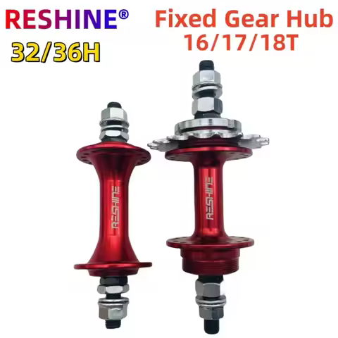 Fixed Gear Bike Racing Hubs, Sealed Bearing Rear Front Bicycle Hub, Fixie Bike Track, Single Speed, 