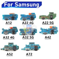 For Samsung A52 A72 A12 A22 A32 A42 4G 5G Charging Board Port
