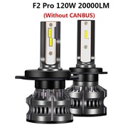 GBKOF 120W 20000LM H1 H7 H4ไฟหน้ารถ H11 H9 LED 4300K 5000K 6500K 8000K 25000K 110W 16000LM 12V หลอดไ