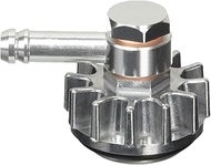 Kijima 106-931 Breather Tappet Fitting, M30 x 6, P1.5, 0.4 inches (9 mm), Universal, Silver Anodized