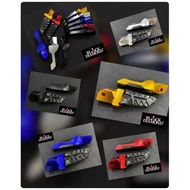 NMAX V1 V2 V2.1 FOOTSTEP PREMIUM BLACK DIAMOND BRAND