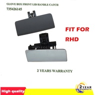 63LP RHD Car Accessories Black Chrome Glove Box Front Lid Handle Catch 735426145 for Fiat Grande Pun