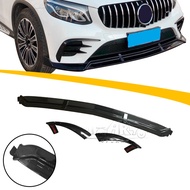 Haosheng Upgrade Parts ABS Carbon Fiber Front Bumper Front Splitter Front Lip For Mercedes Benz GLC 