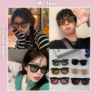 GM Sunglasses Advanced Small Face Looks Thin Sunglasses Trendy Retro Glasses Blush glasses 墨镜