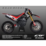 HONDA Decal Sticker CRF Supermoto Graphic Code CR 042