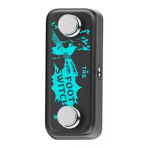 Pedal Instants Switch Board for Guitar Effect Pedal, Precisions Control Double Foot Pedal Foot Contr