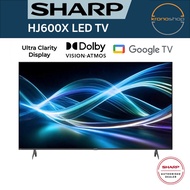 Sharp HJ600X 4K UHD | 75"/65”/55"/50" | Dolby Vision & Dolby Atmos | 4TC75HJ6000X 4TC65HJ6000X 4TC55