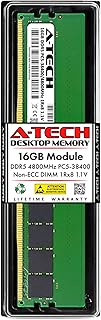 A-Tech 16GB RAM Replacement for Crucial CT16G48C40U5 | DDR5 4800 MHz PC5-38400 1.1V DIMM 288-Pin Non