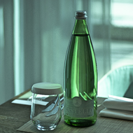 卡司得洛 | 天然礦泉水 1000ML X 6瓶 | 天然純淨 玻璃瓶灌裝