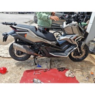 🇲🇾 new zontes v1 v2 368g / 368e / 368d akrapovic titanium exhaust full system