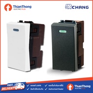 CHANG สวิทซ์ทางเดียว มีพรายน้ำ ตราช้าง รุ่น S-611 /S-611C iModern