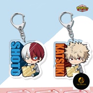 Anime My Hero Key Chain Academia Todoroki Mirio Togata Aizawa Shouta All Can Vinyl Figure Keychain H