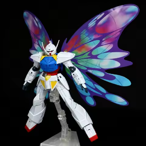 New Hg 1:144 TURN A Inverted A Dedicated Wings Of Light Moonlight Butterfly Action Figures Desktop O