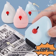 INS PARCEL PRIVACY PROTECTION ROLLER STAMP BOX OPENER SECURE SAFETY