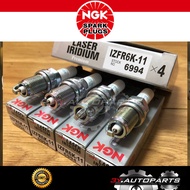 NGK IZFR6K11 6994 Car Iridium (4pcs) Spark Plugs