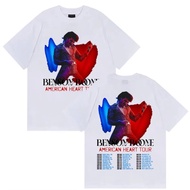 Streetwear Cotton T-Shirt For Men And Women 2026 Spring/ Benson Boone American Heart Hip-Hop Gothic