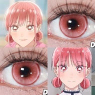 Die Ye Young cos Cosmetic Contact Lens Blue Box Pink Small Large Diameter Japanese Throw Genuine Con
