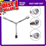 (3-Way) Spanar Segi Tiga, Spanar Y, Spanner Y Wrench Spanner Socket, Spanar 8, Spanar 10, Spanar 12