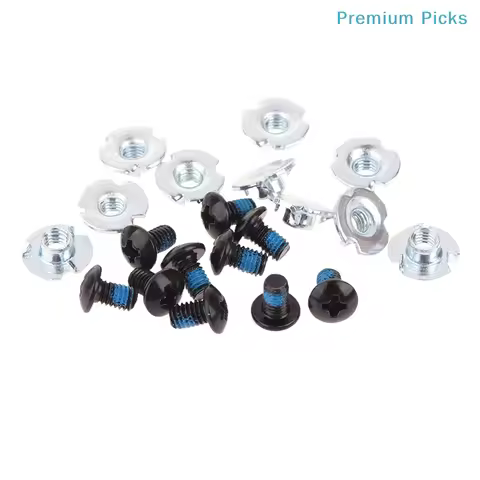 10Pairs Skate Shoes Screws Inline Roller Skate Replacement Repair Mounting Screws Nut Bolt Part Roll