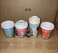 懷舊 塑膠杯 六神丸 六神仙商標 香港製造 made in Hong Kong 每款$200 （16）