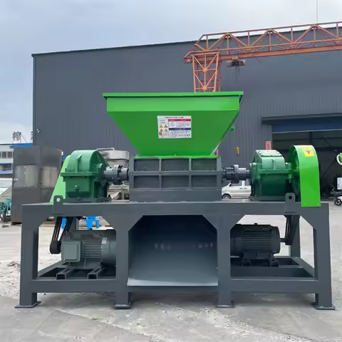 Heavy Duty Scrap Metal Plastic Crusher Shredder Machine Metal Scrap Shredder Machine Tyre Shredder P