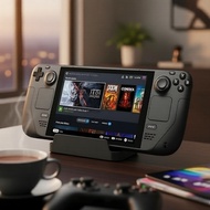 Dock Holder for Nintendo Switch OLED/Lite/Switch & Steam Deck, Console Stand  Pemegang Dok untuk Nin