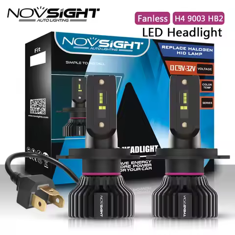 NOVSIGHT N31 H4 LED Headlight For Car LED Motorcycle Light 9003 HB2 6500K 8000LM 50W 9-32V LED Auto