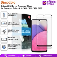 Tempered Glass Full Samsung Galaxy A13 A23 A53 A73 Mocolo Screen Protector