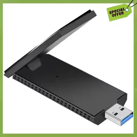 AX5400 Wifi 6E USB Adapter 5400Mbps Wireless Wifi Card 2.4G/5G/6Ghz Tri-Band USB3.0 Wifi6e Adapter F