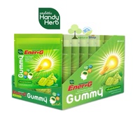 [กล่อง:6ซอง]HandyHerb Ener+G Gummy เอนเนอร์ พลัส จี กัมมี่ ใบแป๊ะก๊วยพลัส กลิ่นองุ่นไชน์มัสเเคท