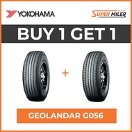 2pcs YOKOHAMA 265/65R17 G056 GEOLANDAR H/T 110H Car Tires