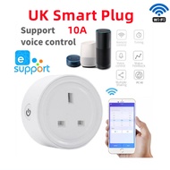 Smart Store EWeLink WiFi Smart Socket 10A UK Plug Wireless Socket Remote /Voice Timer Control Withou
