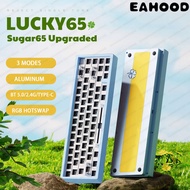 [HOT]Weikav  65Key AL65 Sugar65 LEOBOG Hi75 Wired Custom Aluminum Mechanical Keyboard TYPE-C Hotswap RGB Backlit Gaming Keyboard